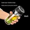 BST Double-Wall Borosilicate Glass Tea Infuser Bottle