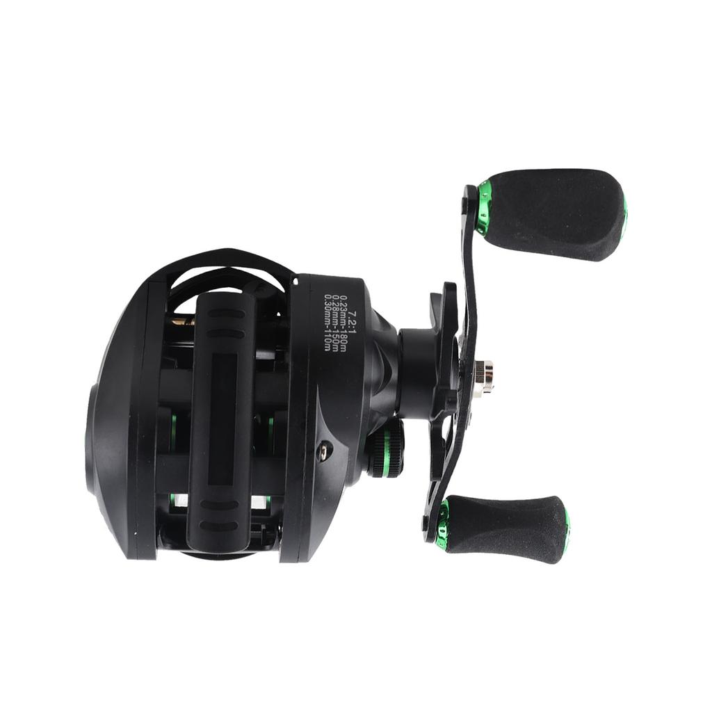 HL Metal Wheel Baitcasting Reel Left Hand Magnetic Brake Fishing Accessory