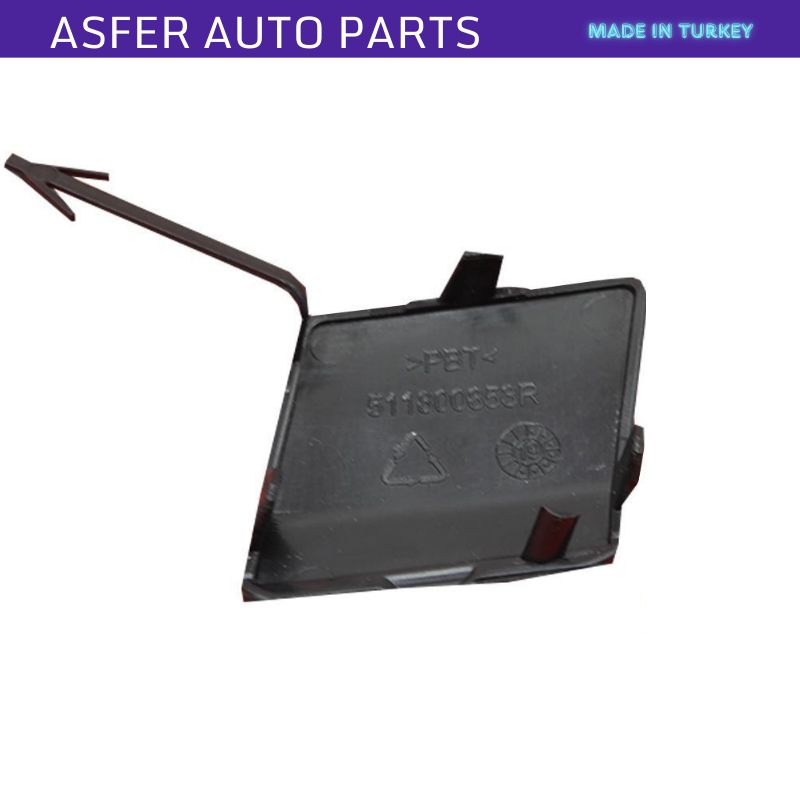 Abdeckung für Anhängerkupplung an der vorderen Stoßstange (Quadrat) für Clio Mk4 2012–2019 OEM 511800853R