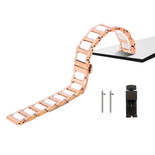 

JUSUTEK Новый Популярный Ремешок для Часов, Керамика + Нержавеющая Сталь, Быстросъемный, 14мм/16мм/18мм/20мм/22мм, Смарт-часы, Мужские Часы, Женские Часы