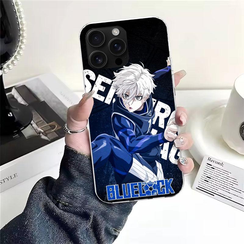 Blue Lock Nagi Seishiro Soft Phone Case For IPhone 11 17 Air 16E 16 Pro Max 15 + 14 Plus 13 Mini 12 Apple 7 SE 8 Fundas Coque 11