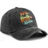 Beaches Booze Besties Hat for Women Men Vintage Adjustable Cotton Beach Baseball Cap