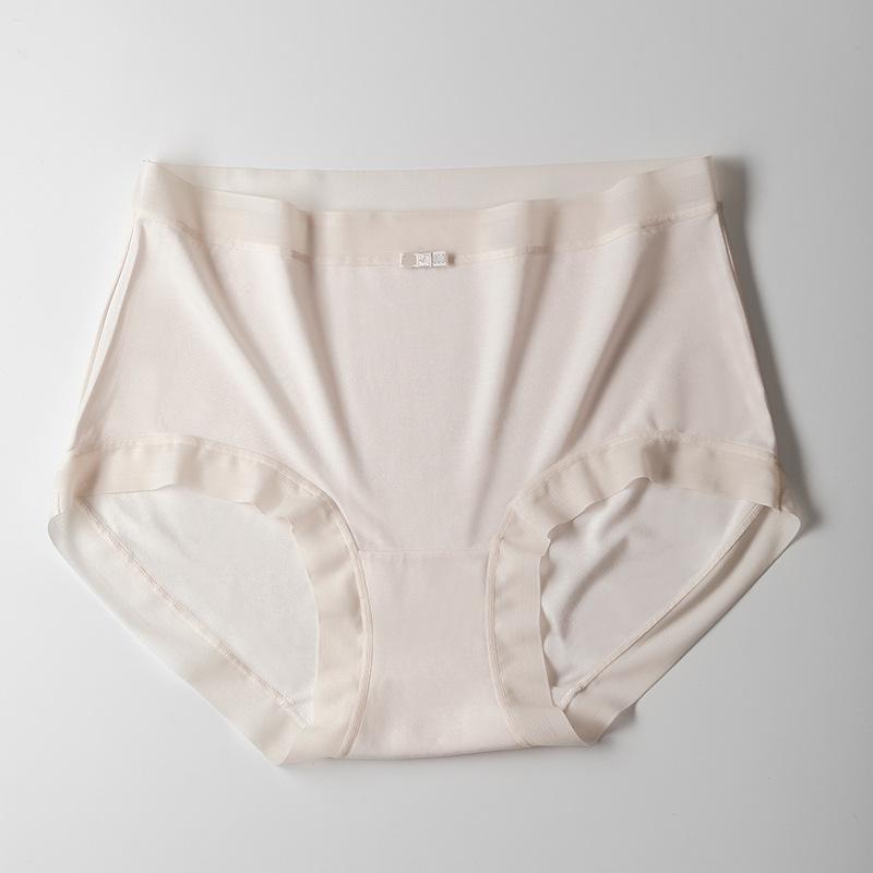 Female Spring and Summer Soft Waxy Comfortable High Elastic Pure Cotton Bottom Crotch Underwear