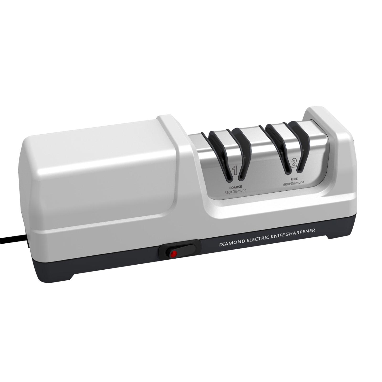 

Электрическая точилка для ножей Профессиональный инструмент для заточки металлических, керамических кухонных ножей 2 этапа
