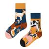 AB New Children's Parent-child Style Boys and Girls Colorful Cute Cartoon Fashion Sports Children's Mid Tube Cotton Socks