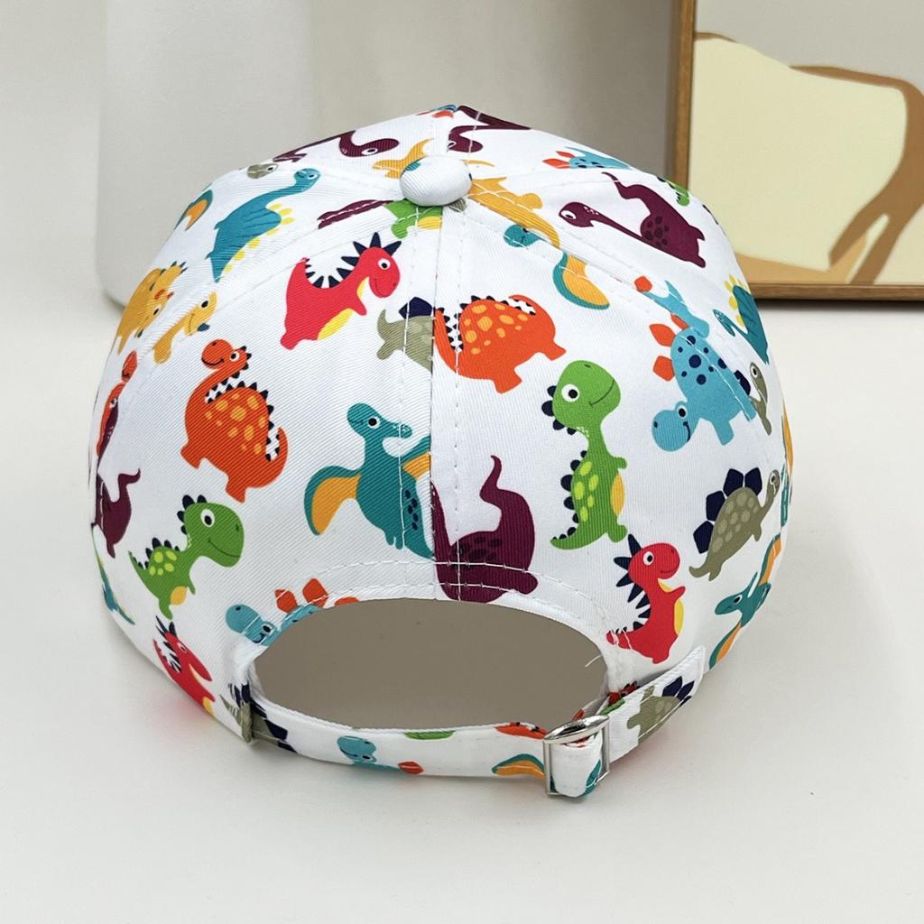 Dinosaur Printed Cartoon Merchandise Baseball Caps, Children'S Hats, Baseball Caps, Printed Sun Hats, Middle School Hats