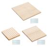 Square Crochet Blocking Boards DIY Pottery Clay Base Plug Board Knitting Board  Pillow Cover