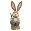 14 Inch Cartoon Easter Bunny Figure Rabbit Decoration Animal Art Crafts for Garden, Patio