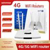 Southeast Asia WiFi6 Home & Office 4G/5G CPE Router with SIM Card Support