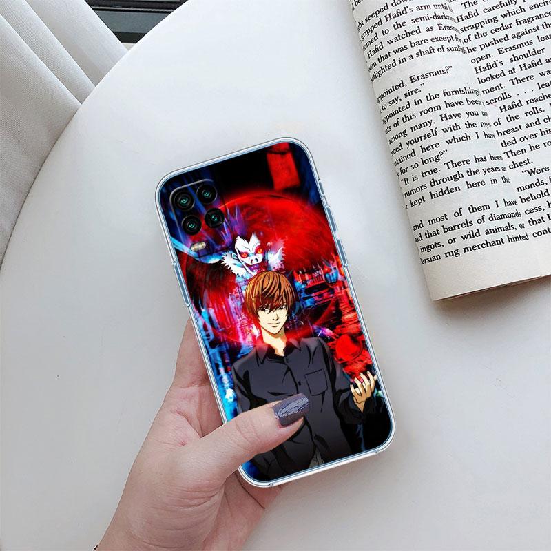 Death Note Transparent Phone Case for LG K22 K30 K40 K40S K41 K42 K50 K50S K51 K51S K52 K61 K62 K71 K92 Q61