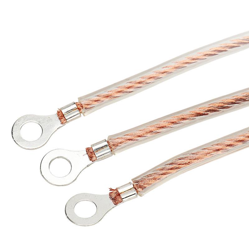Transparent Insulated Copper Stranded Bridge Wire (2.5/4/6 Sq. Mm), Flexible National Standard Electric Wire