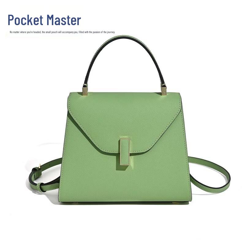 

Douxiaozhu Genuine Leather Kelly Bag