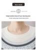 Fair Isle Retro Jacquard Tencel Short Sleeve Knit Top for Mothers - Summer New Arrival for Mid-Aged and Elderly Women