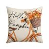 Autumn New Pumpkin Maple Leaf Pillow Cover Letter Print Sofa Home Decoration Cushion Pillow Backrest