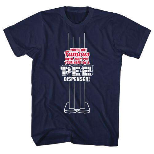 Pez Famous Navy Adult T-Shirt Unisex T-Shirt XXL