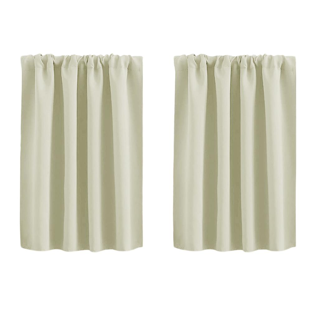 Okenní Krátké Záclony Materiál s Vysokou Hustotou Poloviční Krátké Záclony Vhodné Pro Malé V Ložnici, Jídelně, Kuchyni A Koupelně