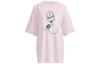 Neo Drop Shoulder Sleeve T Shirt Women's Pink H61997