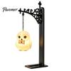 Nordic Style Home Decor Metal Magic Owl Hanging Bookend Lamp, Resin Animal LED Night Light, Pastoral Table Deer Bird Light for Bookshelf Window