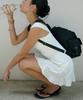 Lotsyou Nostalgia Big Backpack Black