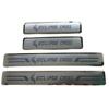 For Mitsubishi Eclipse Cross Car Door Protector Scuff Plate Exterior Accessories Step Protect Moldings Chrome Pads Edge