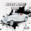 1/32 Luxury vintage car BENZ 500K alloy model, exquisite desktop ornaments, the best collection for car model enthusiasts