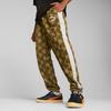 Puma The Neverworn II T7 Embroidered Logo Print Loose Cuff Knit Track Pants Men Bottoms Brown 621844-93