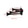 Four Trumpet Train Air Speaker Replacement Modification Parts Accessory for Vehicles Boats