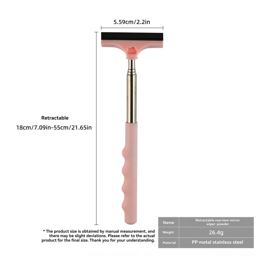 1PCS Portable Rearview Mirror Wiper for Automotive New Retractable Car Windshield Wiper Arm Portable Auto Products NEW