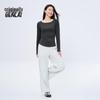 BENLAI Women's Antibacterial Slim Fit Long Sleeve T-Shirt