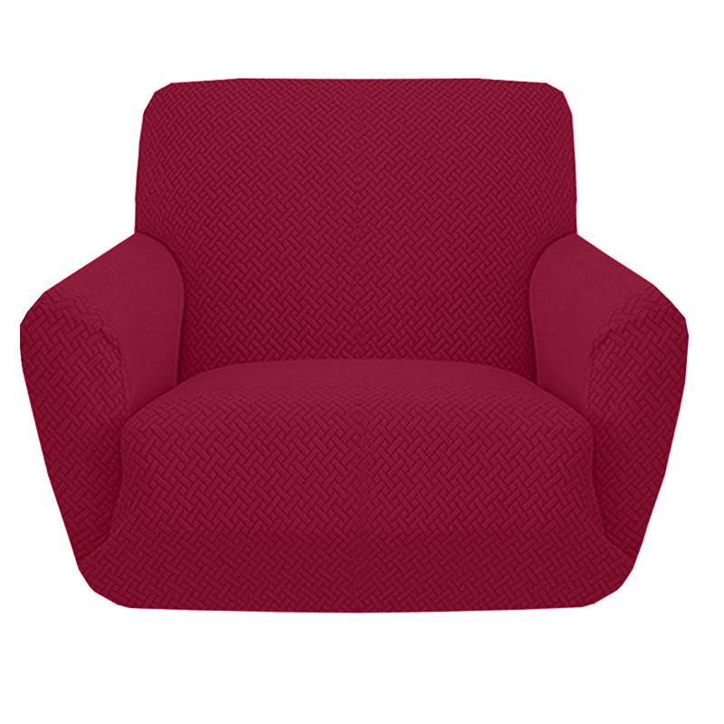 

Jacquard Polyester Armchair Sofas Cover General Living Room Soft Covers Large 1 Seat Sofa Elastic Furniture Dinning Senior 1PC 1 pieces