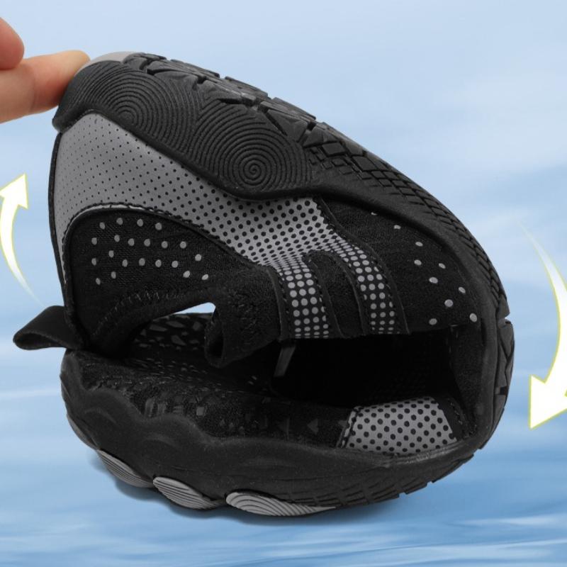 Unisex Beach Wading Sneakers Lightweight Breathable Aqua Shoes Quick Dry Water Sports Shoes for Surfing Fishing Boating