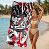 Beach Towel with Club Atlético River Plate Pattern - Soft,absorbent,machine Washable Lightweight&Modern,swimming,Travel Essentials