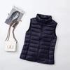 Gilet in Piumino Ultraleggero da Donna Autunno Inverno Giacca Smanicata Slim Portatile Gilet Antivento Leggero da Ragazza Canotte da Donna Cappotto