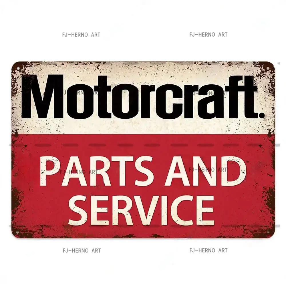 Vintage Auto Parts Metal Tin Sign Decorative Plaque Wall Garage Farm House Bar Man Cave Car Club Decoration Tool Parts Decor