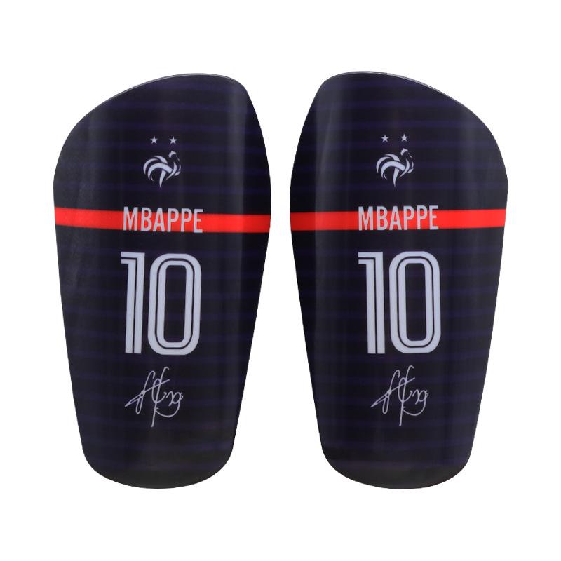 Mini Master Parastinchi Professionali da Calcio - Cristiano Ronaldo No. 7 & Messi No. 10 Protezioni per Polpacci