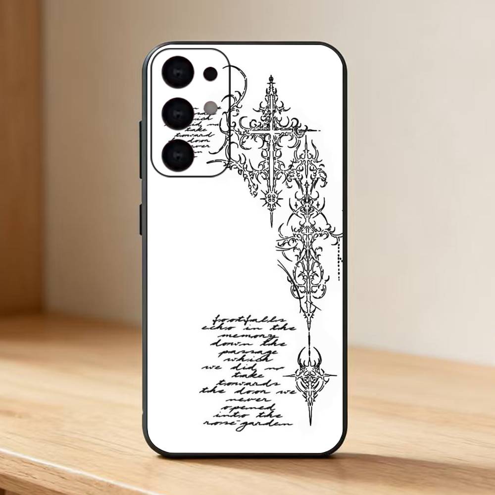 

Leslie Cheung Phone Case For Samsung S25,24,23,22,30,21,10,9,Ultra,Plus,Lite Soft Black Case Samsung S24ULTRA