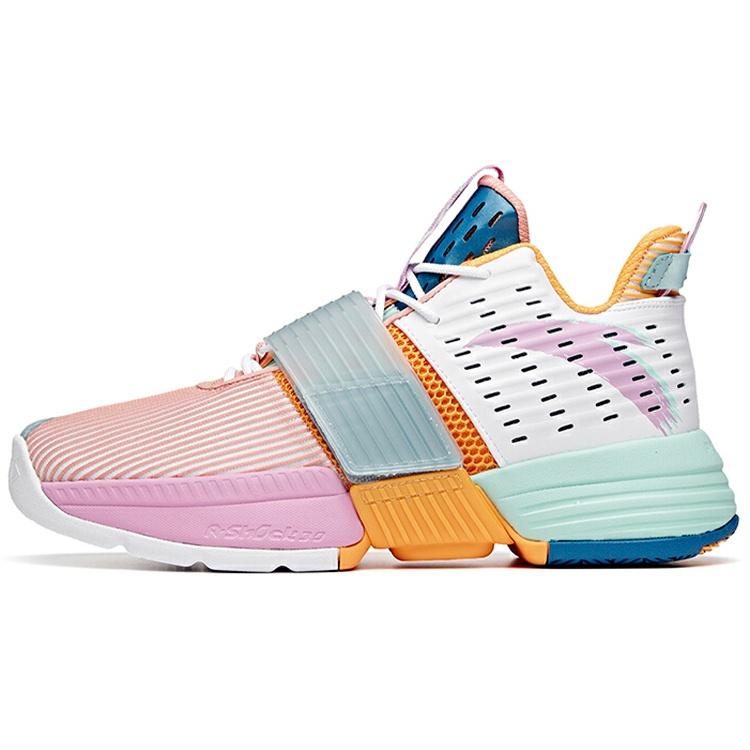 ANTA Shock The Game 4.0 White Pink Blue Men s 112031108-5 EU 44.5