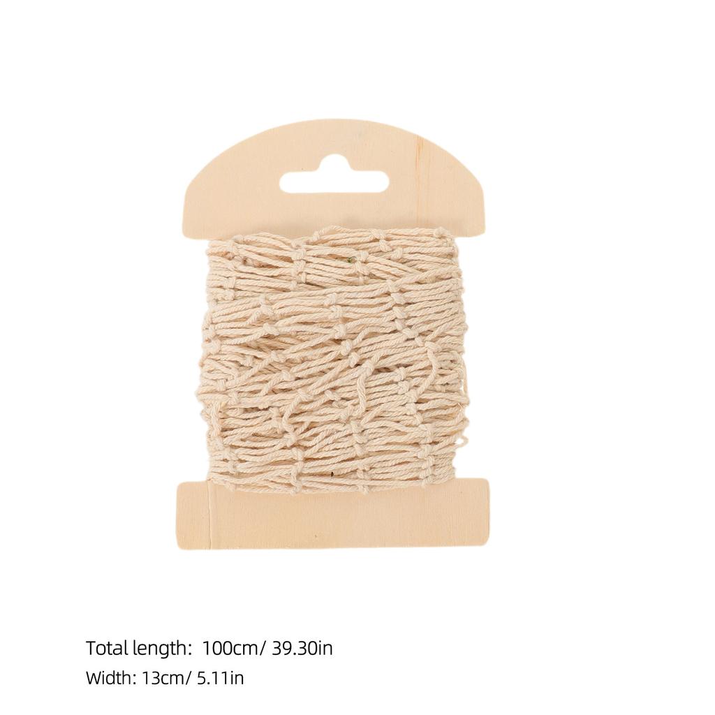 2Pcs Ornamental Fishing Net Decor: Coastal Wall Accent for Bedroom Hawaii Party Supplies Mermaid Netting Under The Sea Theme