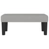 346616 vidaXL Bench Light Grey 70x30x30 Cm Fabric