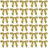 Pack of 50pcs Bowknot Ribbon Gift Wrapping And Party Decoration Multiple Color Reusable Marker Tool for Various Themes