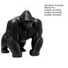 3D-gedruckte Gorilla-Skulptur Ornament Minimalistische Moderne Kunstfigur mit Detaillierter Textur Umweltfreundliche Dekoration für Wohnzimmer Büro Schreibtisch