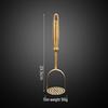 Stainless Steel Food Masher with Gourd Handle