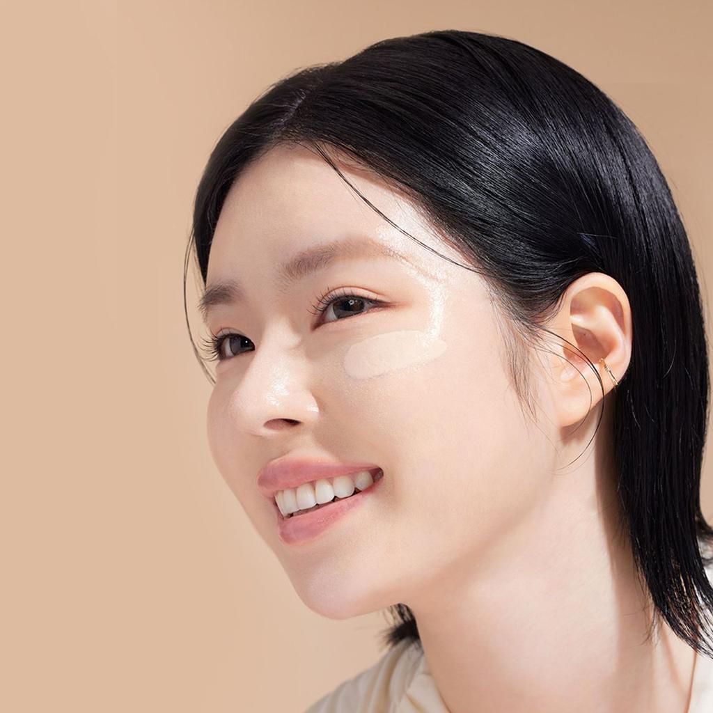 Nudy Thin Glow Base 30ml SPF35 PA++ 2pcs (Cool Blossom, Vanilla Beige)