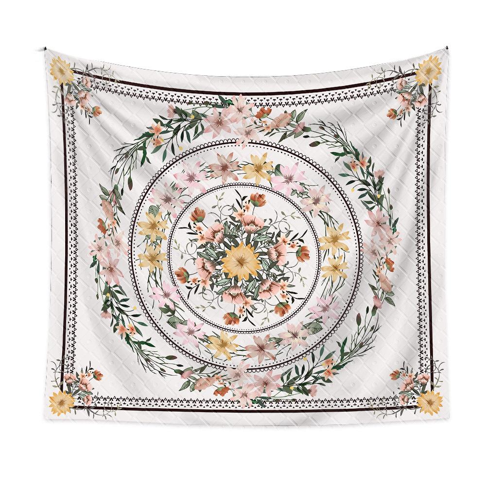 Bohemian Mandala Tapestry Home Living Room Decoration Wall Hanging Tapestry Hippie Flowers Bedroom Dorm Decor Tapestries