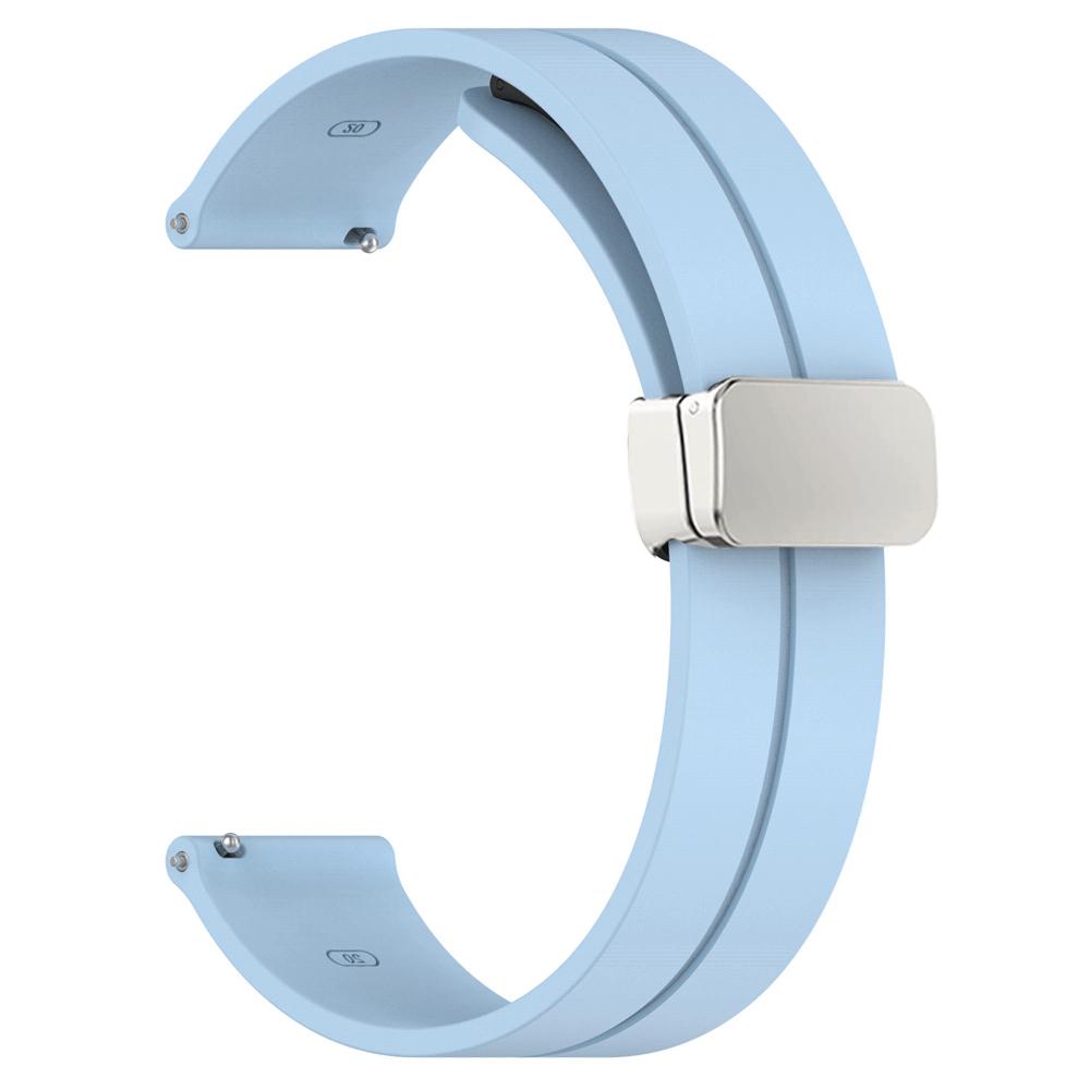 20mm 22mm Watch Straps For Amazfit GTS 4/3/2/2e/GTS2 Mini/GTR 4/Pro/helio Magnetic Loop silicone bracelet Amazfit bip 3 5 6 band
