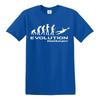 Entwicklung des Torwart-T-Shirts lustiges Herren-Fußballtore Retro-Top-T-Shirt