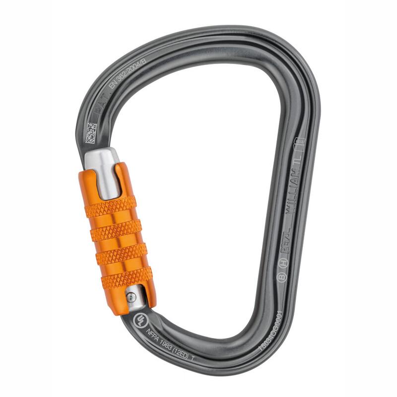 MABOO PETZL WILLIAM D-образный спасательный карабин