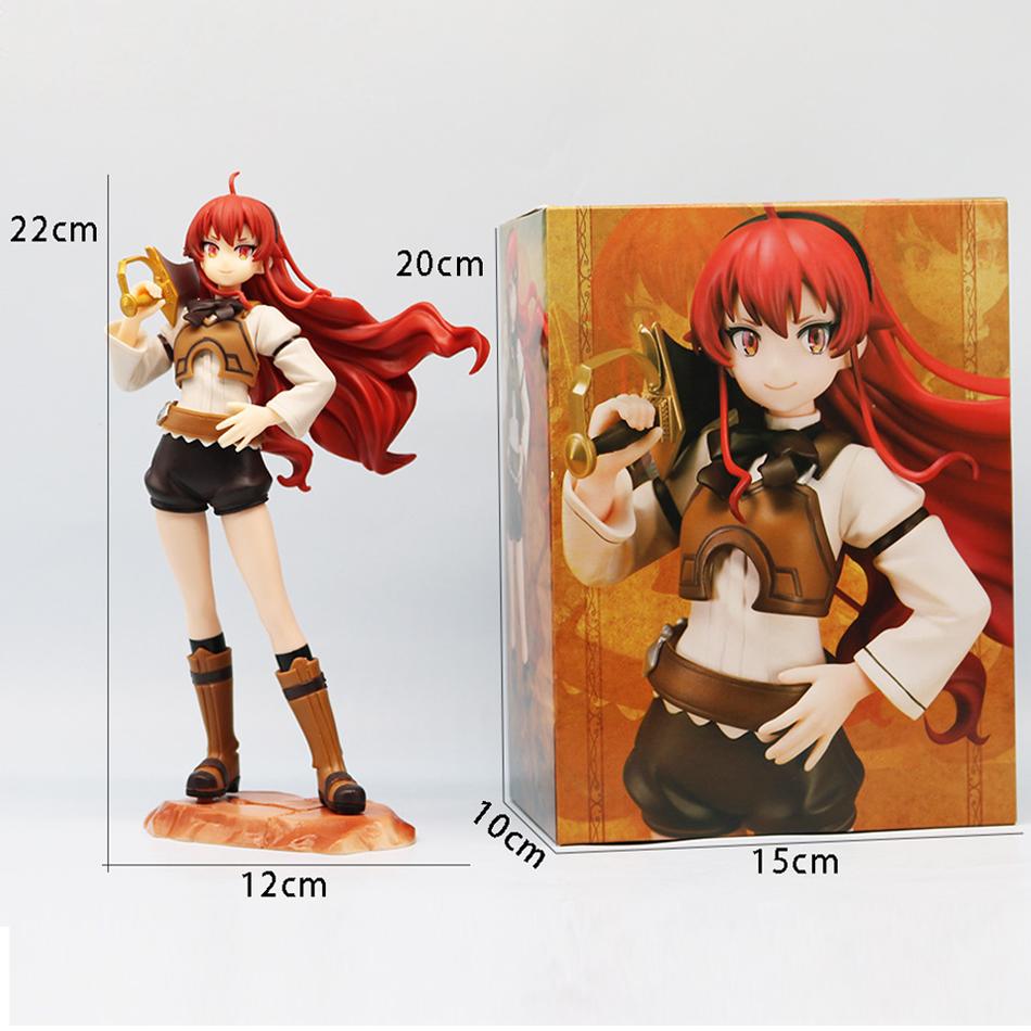 Anime Eris Boreas Figurky Hračky Mushoku Tensei Akční figurky Eris Greyrat Model figurky PVC Sběratelská soška Dekorace Panenky