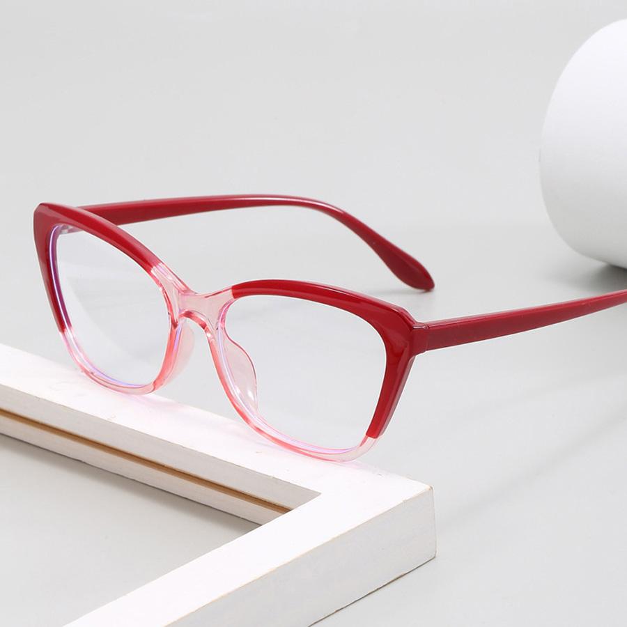 Classic Anti-Blue Light Computer Eye Glasses Frames Men Women Vintage Square Plastic Cat Eye Glasses Frame Eyewear