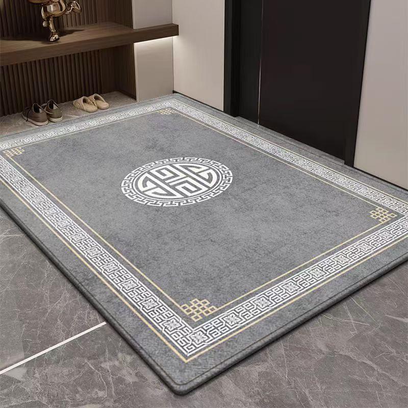 New Chinese Style Entrance Door Mat Foyer Foot Mat Lobby Carpet Door Mat